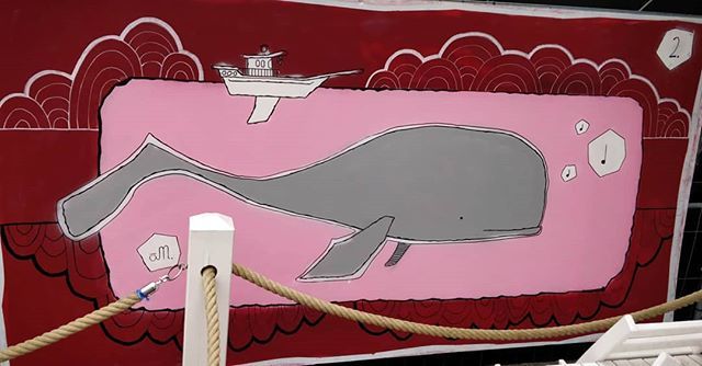 UrbaaniRY's tweet photo. Sittenpä vuorossa kuva työstä joka kilpailee numerolla 2. 🐋 Käyhän äänestämässä parasta teosta Cafe Satamassa Kuopion satamassa. 👩‍🎨 Äänestysaikaa on 6.7.2019 saakka ja teokset ovat ihasteltavissa paikanpäällä. Julkaistaan nämä tietysti myös täällä Urbaa… https://t.co/f145YCxSRc https://t.co/S4mIxkxItU