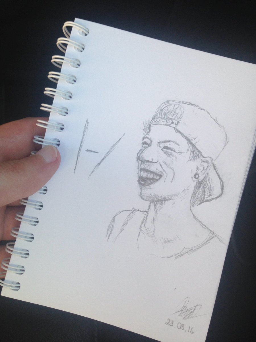 mlxart's tweet photo. .                     #cliqueart
.
      2016              -                 2019
       first                           one of my latest
drawing/sketch                    drawing 
      of josh                             of josh https://t.co/qB6diUg30F