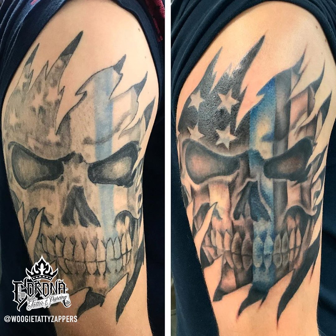 Corona Tattoo & Piercing on Twitter "Rework of a clients past tattoo