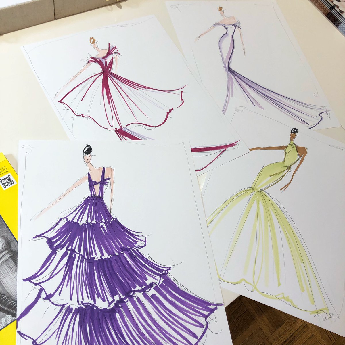 CSiriano's tweet photo. Sketching the afternoon away! Prints and originals available at https://t.co/ZfvbZbPFKH #cssketch https://t.co/vWouPwCZao https://t.co/cbagHvXKxk