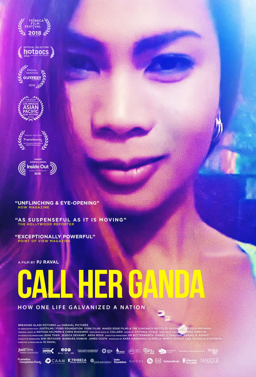 NMPBS's tweet image. Watch CALL HER GANDA on POV tonight at 10pm. ⁠
⁠#CallHerGandaFilmPBS⁠ #POVdocs #POVonPBS #PBS #CallHerGanda  #PublicMedia #LGBTQ #Pride #Transgender #PrideMonth #Philippines #US⁠ #PrideMoneth19 #Justice4Jennifer #Filipino⁠