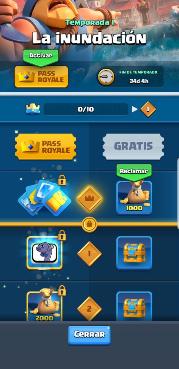 🎉 SORTEO DE 5 PASES DE TEMPORADA  🎉

El premio se entrega vía gift card o PayPal 🤑

Requisitos: 

Seguir a <a href="/MadRaiderCR/">Nicolás Studer</a> y @ClashConFernes

-Dar RT y ❤

Ganador en 5 días  👍🍀