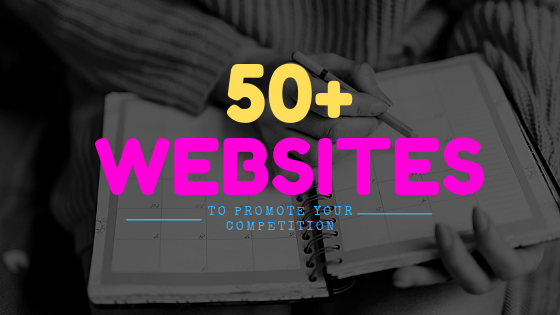 welovesmedia's tweet photo. Get the list! Over 50 ++ websites to promote your next online #competition on. We all love a good #giveaway ! https://t.co/Q0mCGQ3TUU