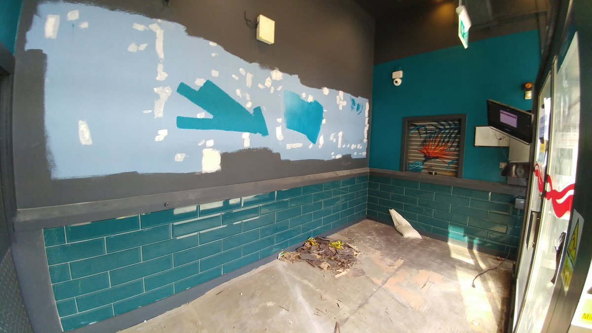 #sneakpeak time for our new look venue. #excitingtimes #workinprogress #notlongnow #1week