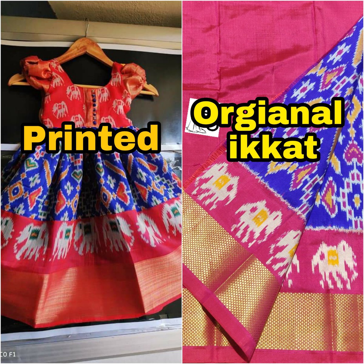 Pochampallyikat's tweet photo. @KTRTRS 
🙏🙏🙏🙏
Please take any action sir
For printed of handloom sarees
Save the weavers sir
Support handlooms sir https://t.co/eM8RYM8Zv3