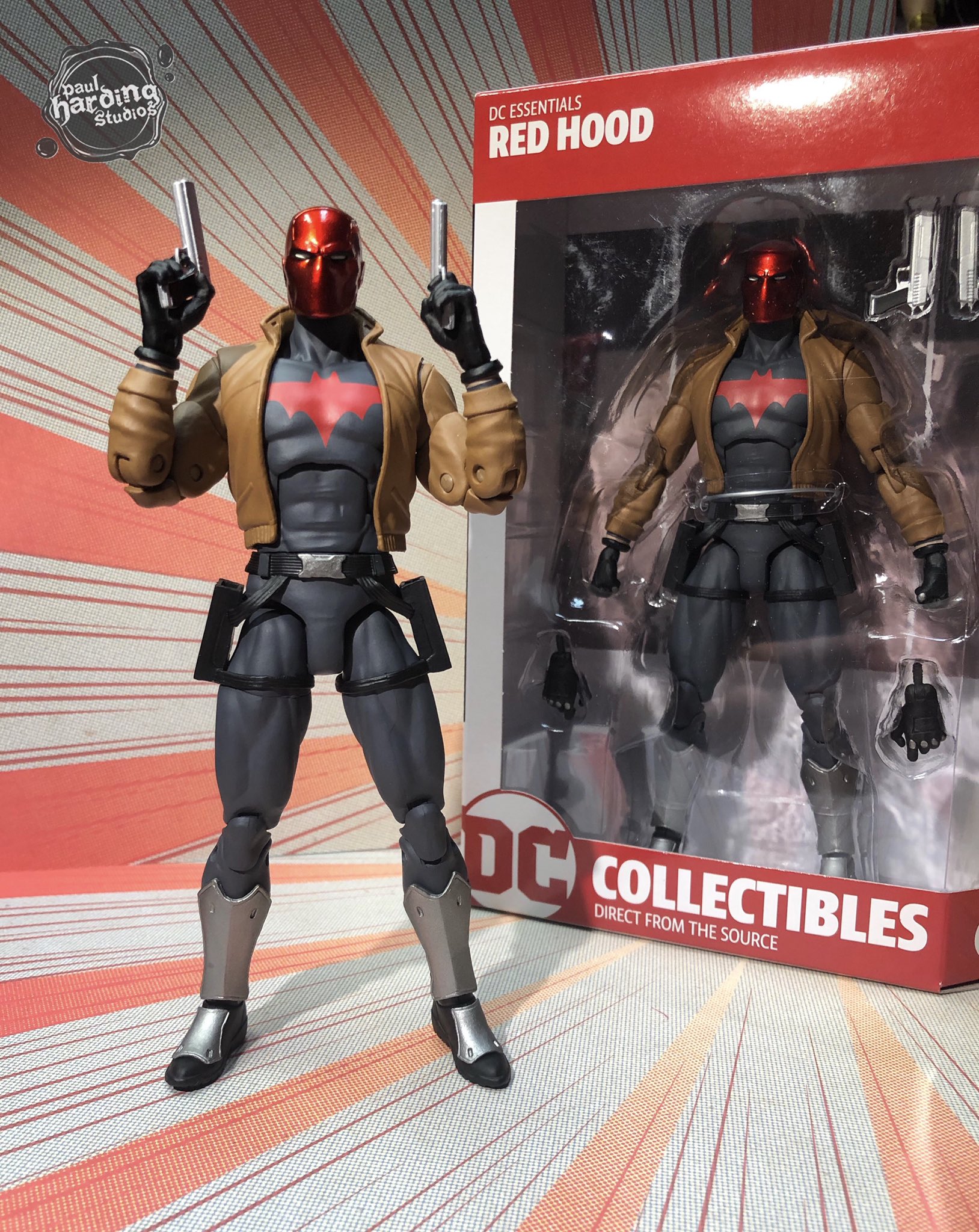 dc essentials red hood action figure