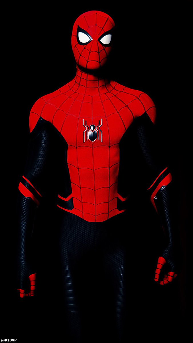 DP on "The Upgraded Suit in the dark (Tap To Enlarge) #SpiderManFarFromHome #Marvel #Sony Twitter