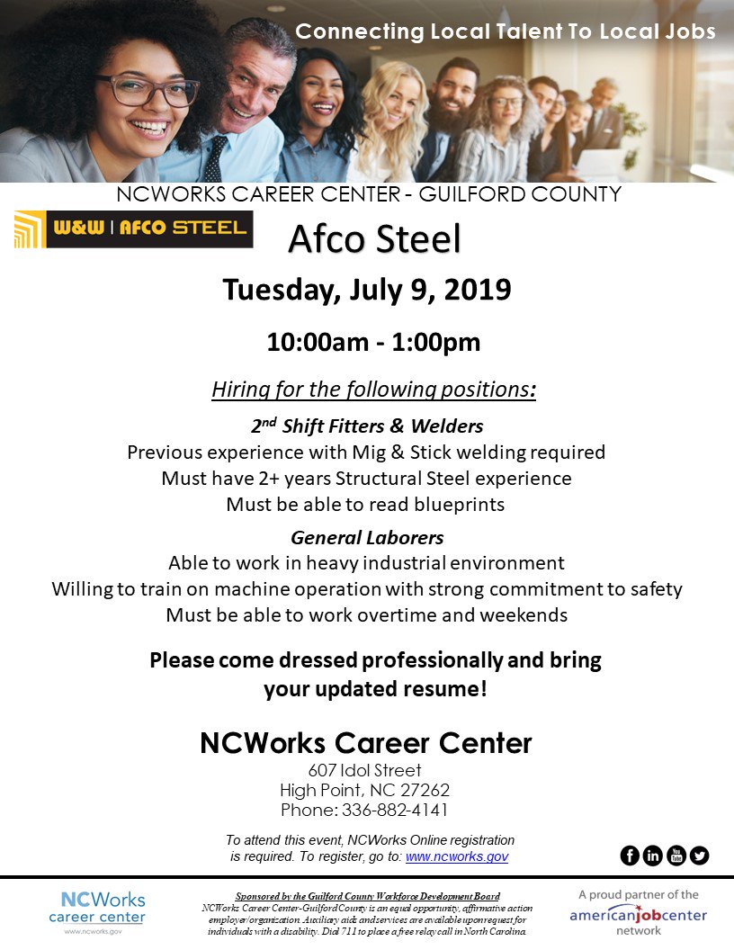 NCWorks Career Center tweet media