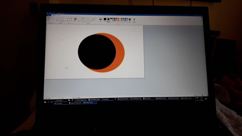 MonoPalurdo's tweet photo. Los envidiosos dirán que es photoshop. 
#EclipseSolar2019 #EclipseChile https://t.co/lem8iyqTRk