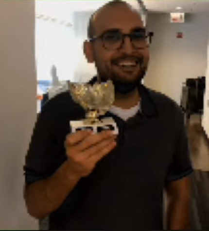 LaVidaBaseball's tweet photo. CWeb won #WeeklyFantasy for a second straight week on #LVBLive! #Back2Back
See how he did it and why Nick is holding the 🏆: https://t.co/ysGWgsI9Ar
#LVBYouTube Click here to subscribe to our YT Channel: https://t.co/HRasbkLZZT https://t.co/PZTYhWr9eh