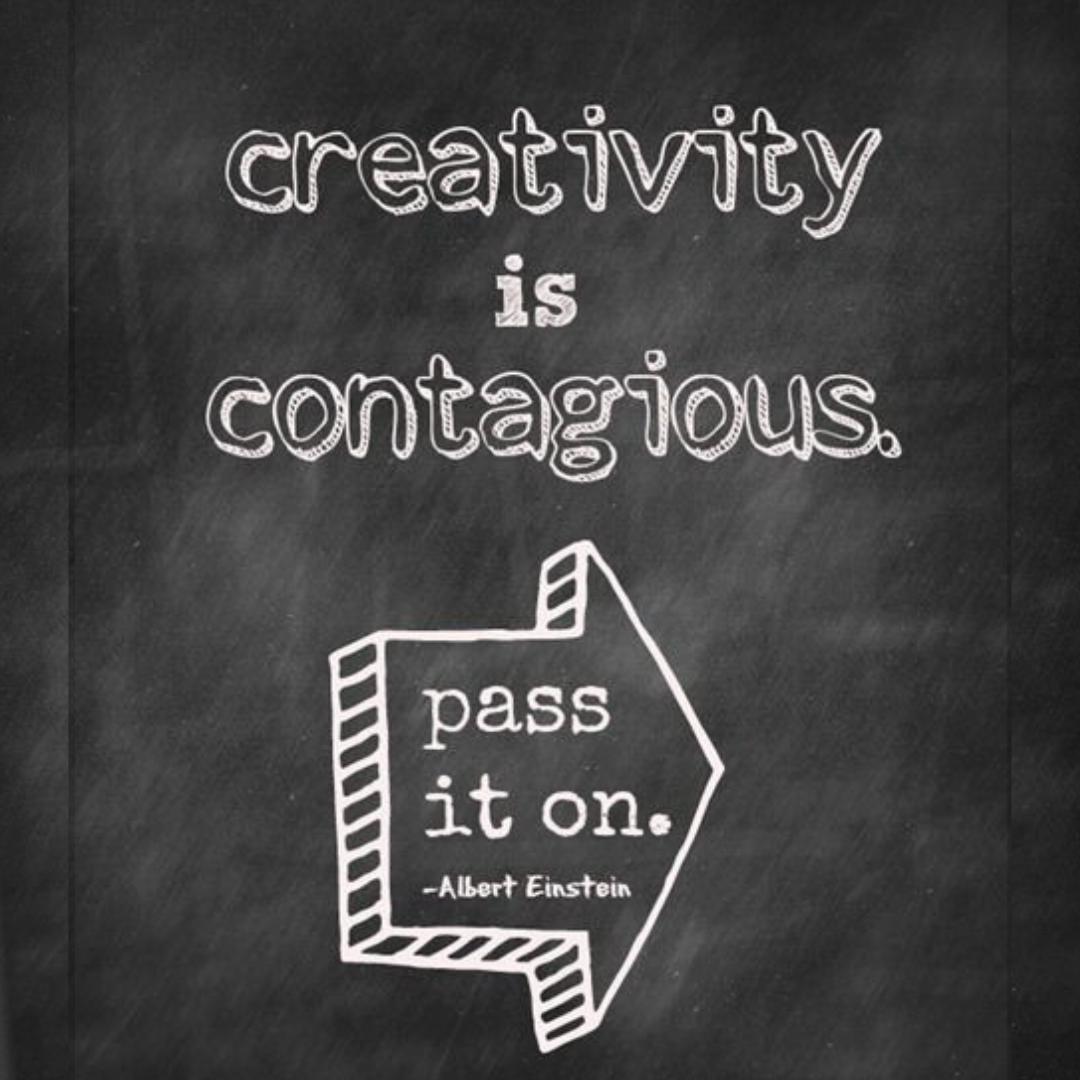 I totally agree! Creativity is contagious. What do you think? 😆

#creativity #creativequotes #creative #quoteoftheday #lifequotes #crafts #craftquotes #hobbies #diy