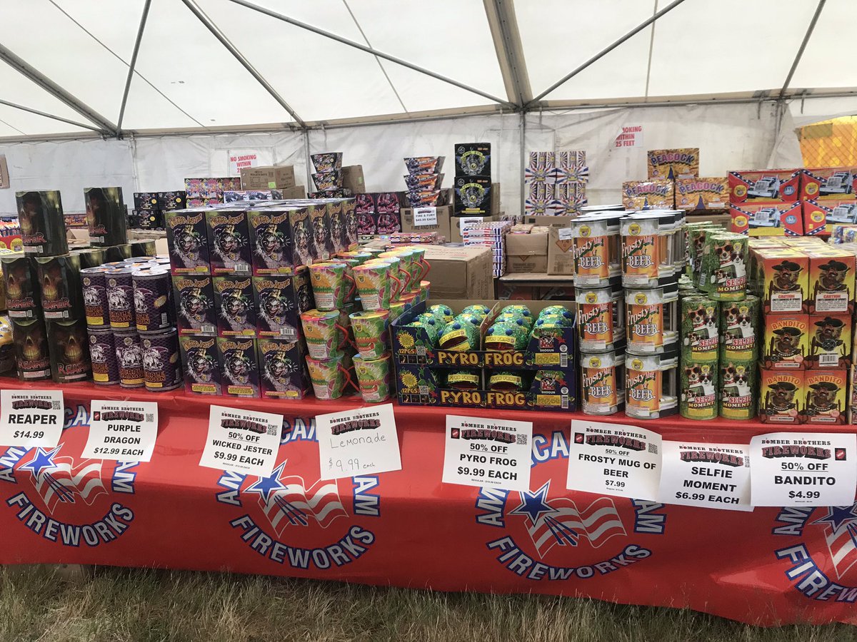 BomberFireworks's tweet photo. Our Camas, WA location is now open!  Come visit @NickRamos222  and let him put together a great fireworks package for you. https://t.co/7RhanOGMWb