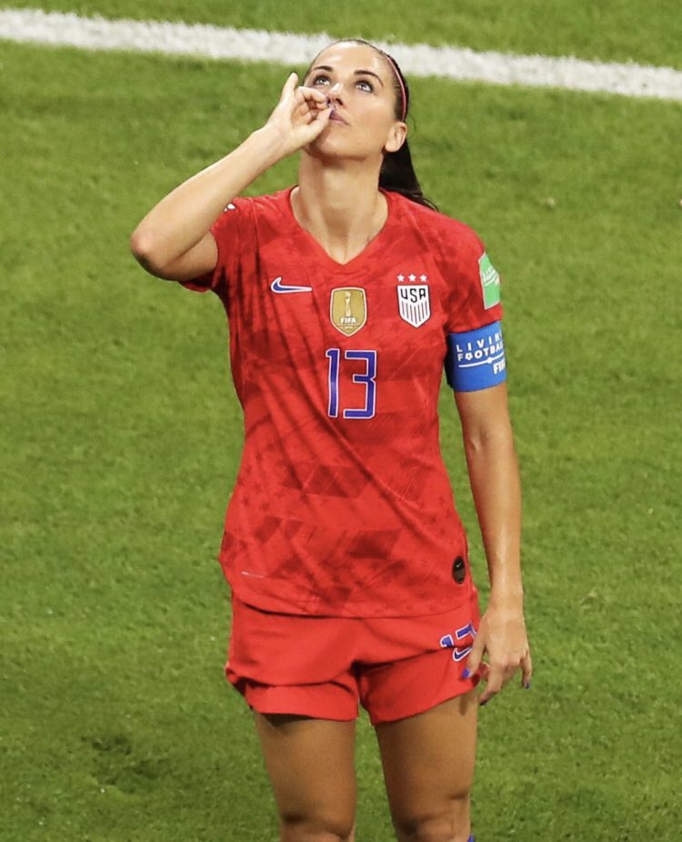 She is my cup of tea, Happy birthday girl. Cheers 
Alex Morgan for the Next President of the US 
