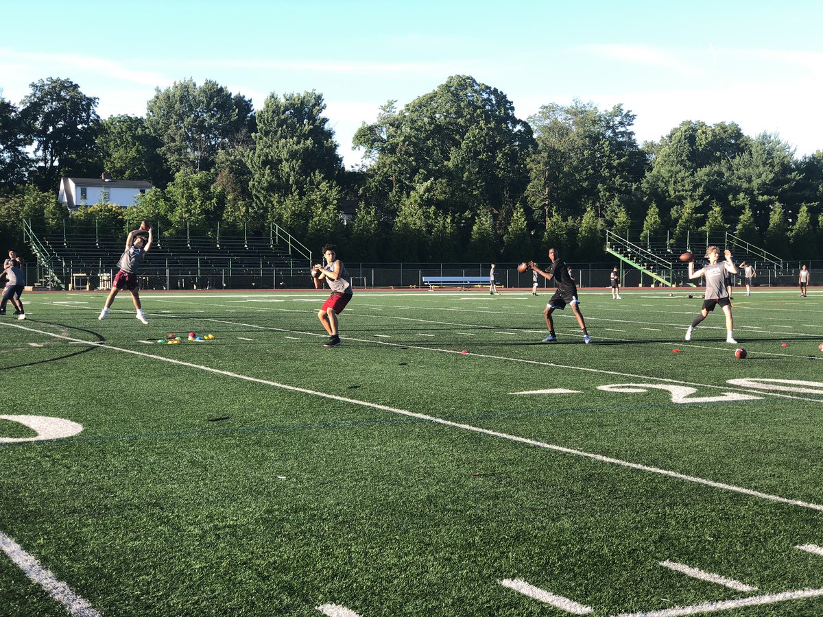coachlondonIII's tweet photo. Extremely proud of these young men who attended the NFA Quarterback Academy the last two days. They took the coaching, competed, learned & improved. @NFAcoach @BenDesmarais3 @MatthewRemash #ReturnofTheTornado #mccaskeyfotball #mccaskeyproud https://t.co/kMxNlbEX7N