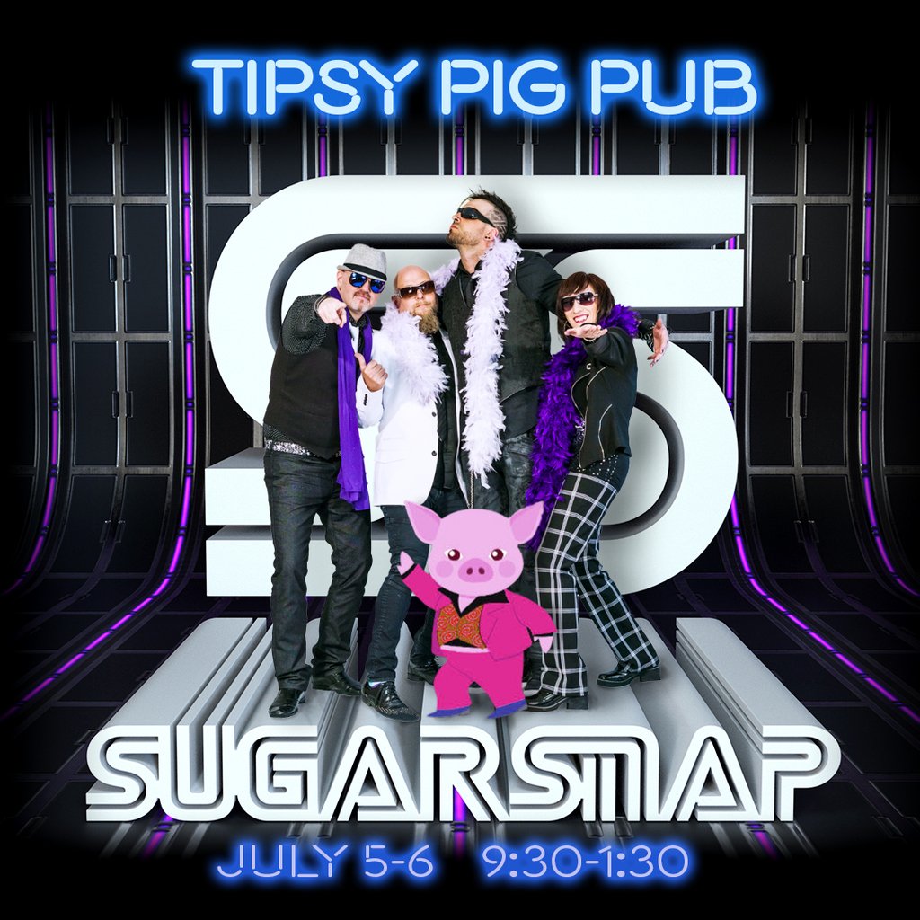 This little guy wants to dance! July 5-6th 
Tipsy Pig Pub - 8120 Beddington Blvd NW #405, Calgary, AB

#sugarsnap #sugarsnapband #yycmusic #yyc #calgarymusic #calgaryband #funkmusic #disco #calgarylivemusic #yyclivemusic #musiccalgary