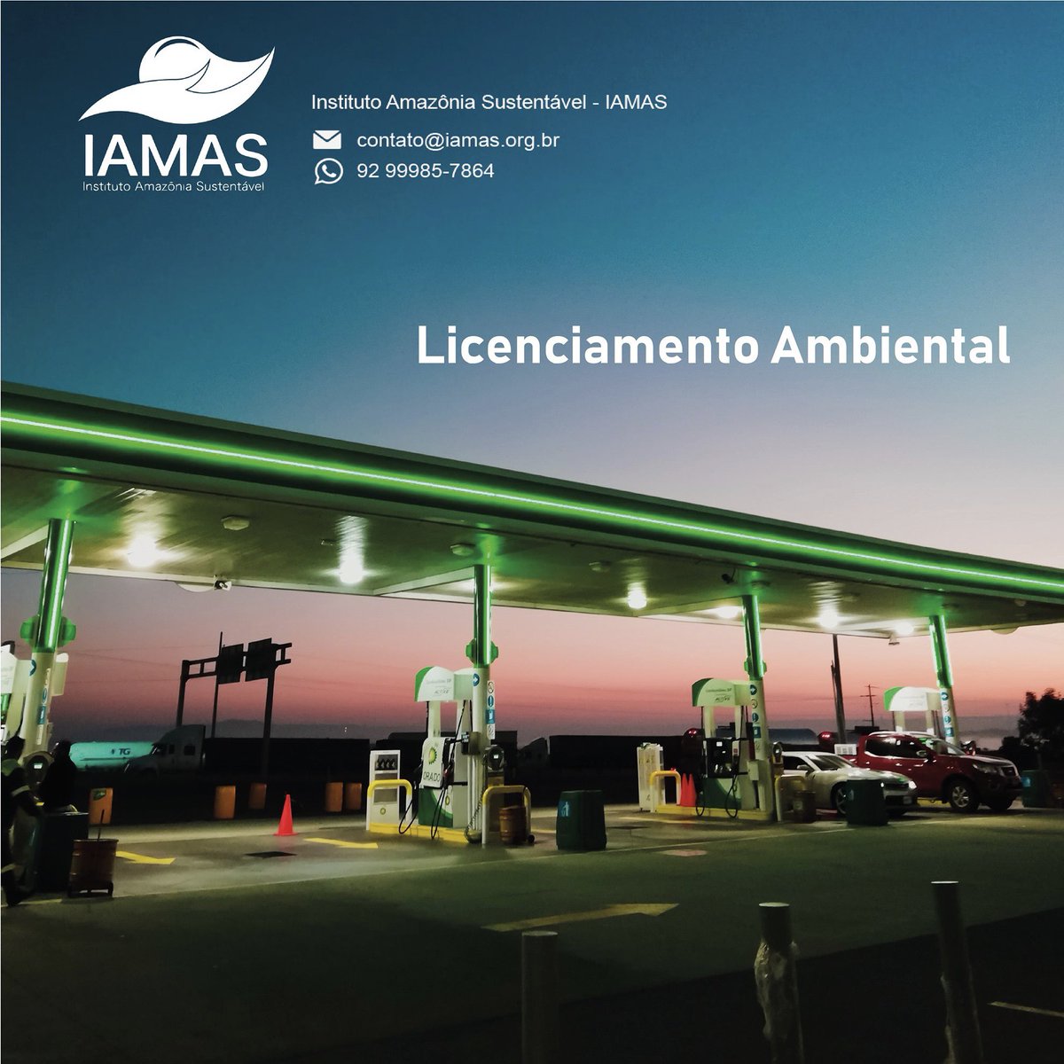 iamasmanaus's tweet image. O Instituto Amazônia Sustentável realiza todas as atividades de licenciamento ambiental do seu negócio. Credenciamento do IPAAM e SEMMAS.

#postoatem #postoshell #postoipiranga #fecombustiveis #chibatão #petrobras #equador #afscombustiveis #conterpe #autopostojurema #mucuripe