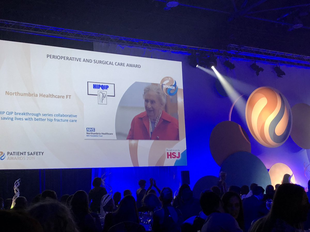 abscrimshire's tweet photo. Huge congrats to the HIPQIP team on winning perioperative and surgical care award @HSJptsafety awards @DominicInman73 @mikereednhs @annielaverty @TracyYo74982776 https://t.co/Yn4gRUQSnf