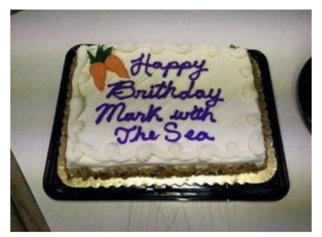 As a seasoned veteran of having to tell people how to spell my name, this really tickles me. 👏😆

#tuesdayfunny #happybirthday #simplemistaketomake