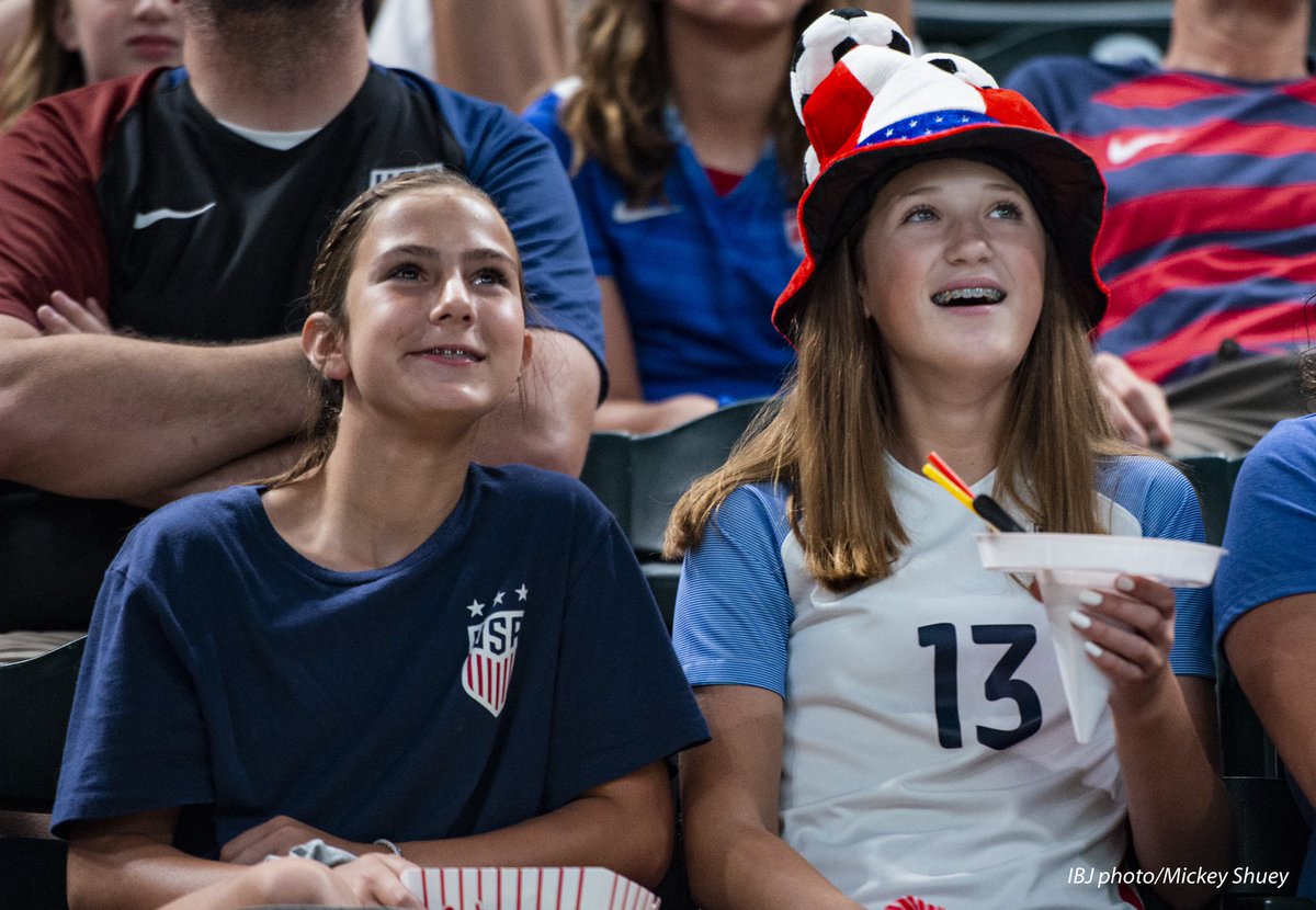 Mickey Shuey (@mickeyshuey) on Twitter photo More than 1,000 fans gathered at @TheFieldhouse this afternoon to watch the #USWNT defeat England 2-1 in the #FIFAWWC semifinal. The event was hosted by <a href="/IndianaFever/">Indiana Fever</a> and <a href="/IndyEleven/">Indy Eleven</a>. More than 1,000 fans gathered at @TheFieldhouse this afternoon to watch the #USWNT defeat England 2-1 in the #FIFAWWC semifinal. The event was hosted by <a href="/IndianaFever/">Indiana Fever</a> and <a href="/IndyEleven/">Indy Eleven</a>.