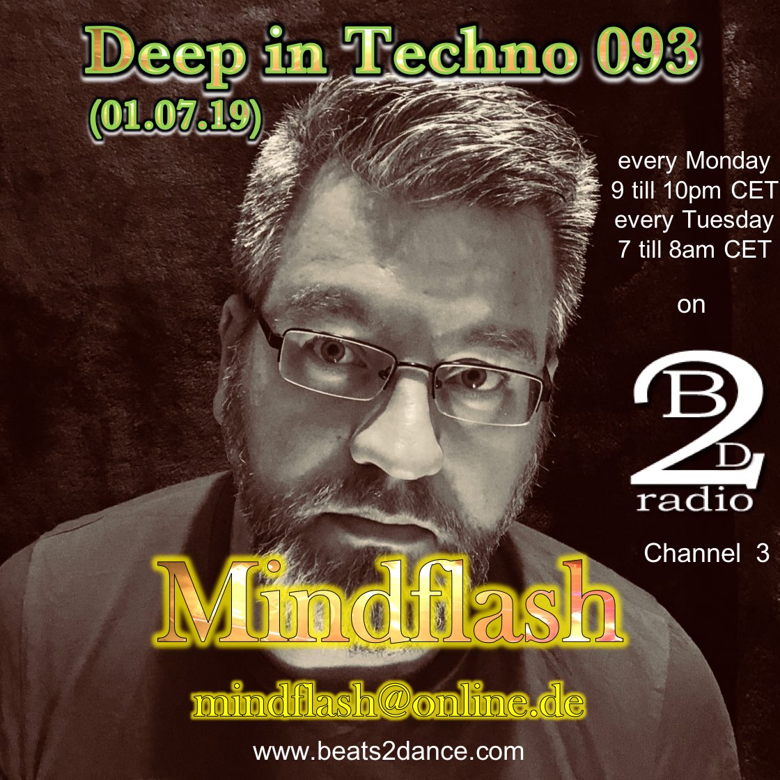 Mindflash1's tweet photo. https://t.co/5mTFOh37Pm
We 🖤 Techno! #DeepinTechno 93!
Including tracks by #truncate #yengu #axelkarakasis #NICOLSON #simolorenz #vrod #modig #8kays and more. #deeptechno #techno #deeptech #minimaltechno #technolove #electronica #mixcloud #soundcloud #mindflash #beats2dance https://t.co/isIUzA1Nbx