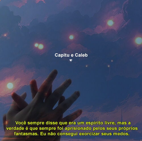 palavrasressaca's tweet photo. — Capitu e Caleb, essa tal liberdade. https://t.co/C3FnF8NtFH