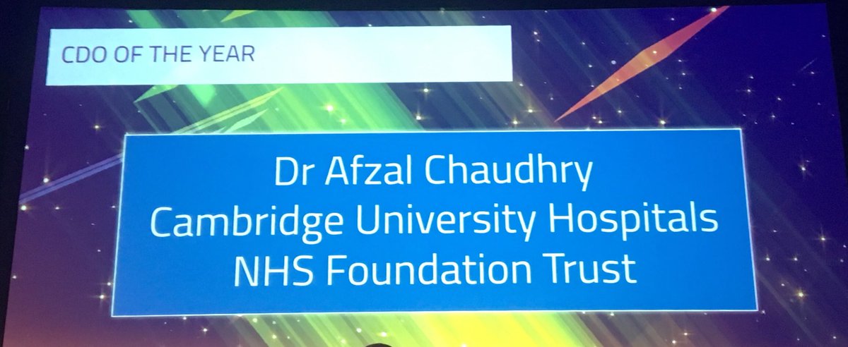 my_eHospital's tweet photo. Absolutely delighted @CUH_NHS quadruple award winners at tonight’s @Computing_News #DTLA19 for #sepsis reduction &amp; joined-up care through digital technology &amp; 2 wins for @AfzalChaud - a truly exceptional leader &amp; digital ambassador #thrilled very well done all #cuhproud 🎉🎉👏🏻👏🏻 https://t.co/dNS93UWc1o