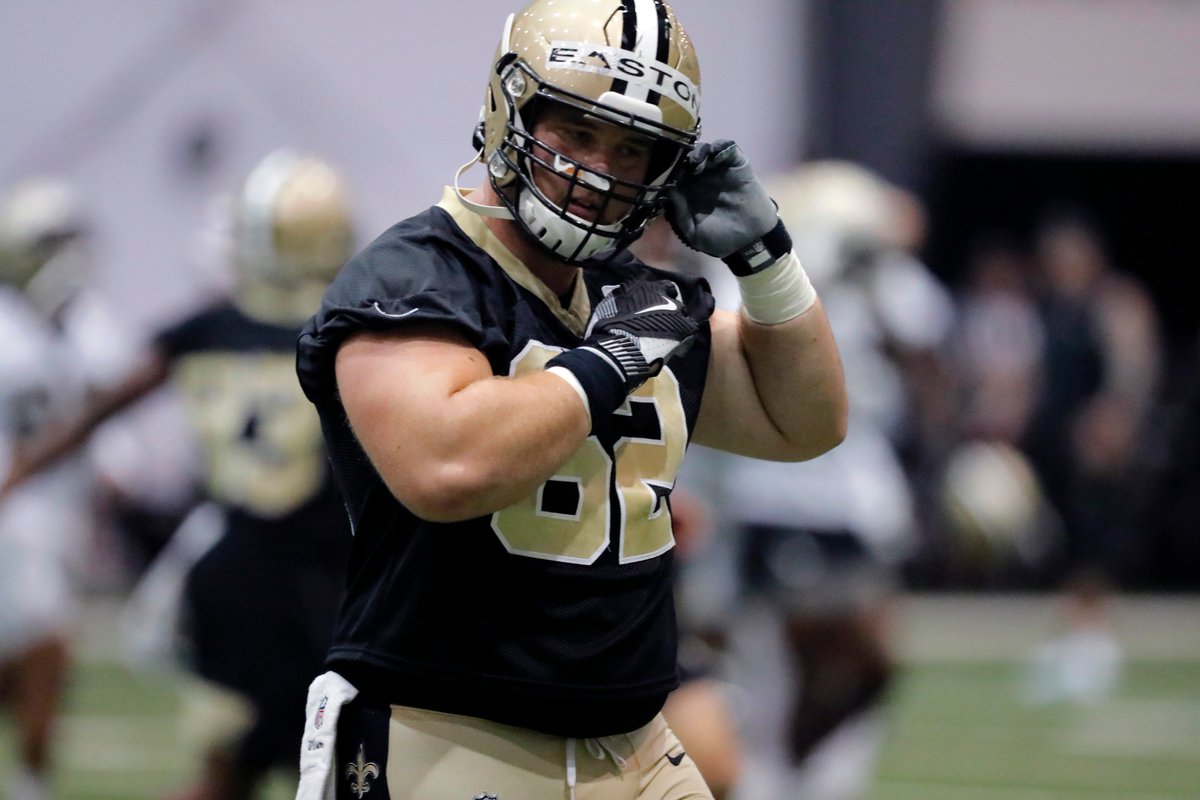 New Orleans Saints (@saints) on Twitter photo #Saints C Nick Easton (<a href="/makeitlookeasyy/">Nick Easton</a>) first visited New Orleans as a ninth-grader lending a helping hand after Katrina. The city will now depend upon his strength, once again, as an important addition to the offensive line.
More from <a href="/JohnDeShazier/">John DeShazier</a>: neworleanssaints.com/news/nick-east… #Saints C Nick Easton (<a href="/makeitlookeasyy/">Nick Easton</a>) first visited New Orleans as a ninth-grader lending a helping hand after Katrina. The city will now depend upon his strength, once again, as an important addition to the offensive line.
More from <a href="/JohnDeShazier/">John DeShazier</a>: neworleanssaints.com/news/nick-east…