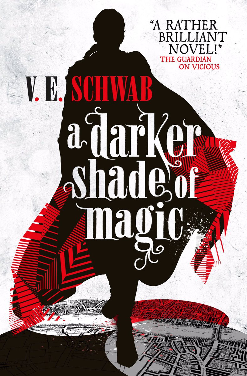 A DARKER SHADE OF MAGIC BY V E SCHWAB↳ historical fantasy following alternate versions of london ↳ m/m romance (not the main couple but still very prevalent throughout the trilogy)↳ rhy maresh is a bisexual king