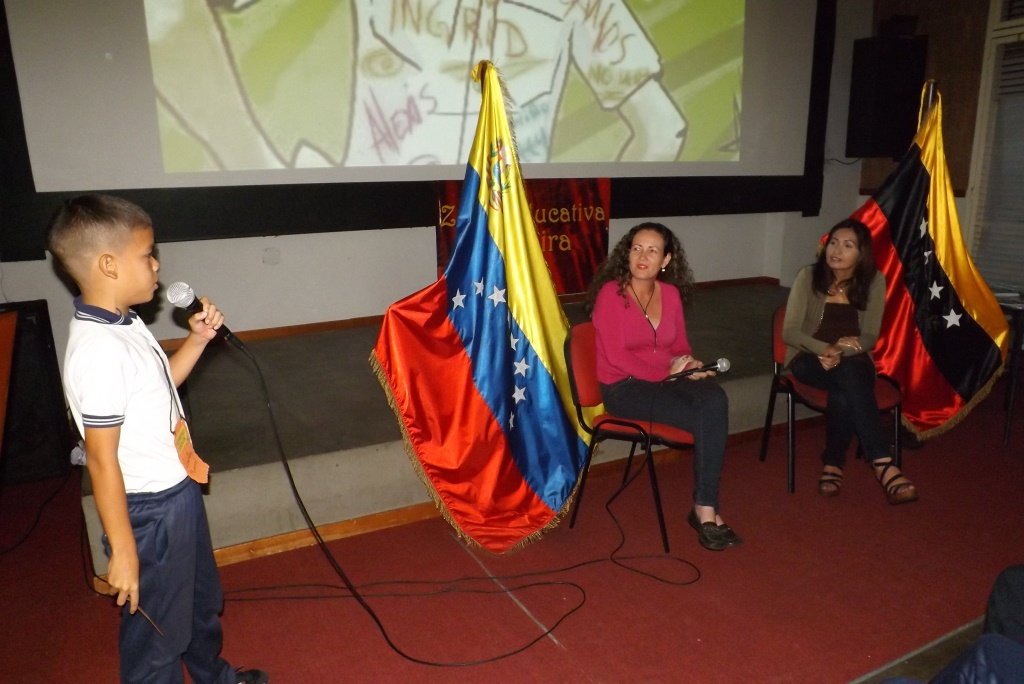 charlychaves's tweet photo. Hoy disfrutamos de las producciones realizadas por nuestros niños 👦 y niñas 👧 del #Táchira en el Festival de Cortometrajes y Producciones Radiales 
¡Felicitaciones! 👏💛💙❤
#AprenderHaciendoCRA
#TodosPorUnaVenezuelaBella
@MPPEDUCACION @Crazet2011 @psuvaristobulo https://t.co/UaCNADTygo
