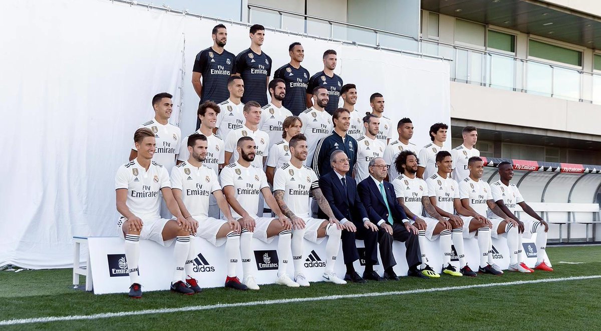 RMFrench_'s tweet photo. COPE : La liste des convoqués pour la pré-saison !

- G🧤 : Courtois, Lucas, Lunin, Keylor

- D : Vallejo, Carvajal, Odriozola, Marcelo, Ramos, Mendy, Varane, Nacho

- M : Kroos, Isco, Modric, Asensio, Brahim

- A : Benzema, Jovic, Hazard, Vinicius, Lucas, Rodrygo, Mariano, Bale. https://t.co/ebNsaVHY4H