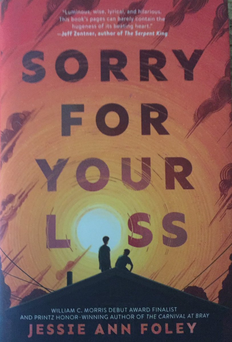 WHSLiteracy's tweet photo. So enjoying Sorry For Your Loss, the latest by @JAFoleyNWside. YA lit at its finest.

HS teachers, this must be added to your classroom library! https://t.co/jHIuayfpPm