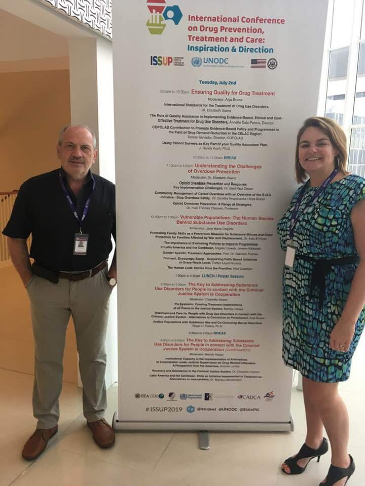 ATTCnetwork's tweet image. Members of the ATTC and @samhsagov teams are attending the International Conference on Drug Prevention, Treatment and Care: Inspiration and Direction at the Vienna International Centre, Austria. #ISSUP #UNODC — in Vienna International Centre.