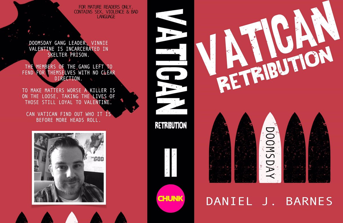 WriterDjb's tweet photo. The release order for my next 3 novels! #vatican #angelofjustice #vat2 #bloodstainedcanvas #bsc #maplefallsmassacre #writer #film #movie #filmproducer #filmmaker #filmdirector #books #novels #author #writerscommumity #horror #prowrestling #djbwriter #danieljbarnes https://t.co/Hhxiifk4BG