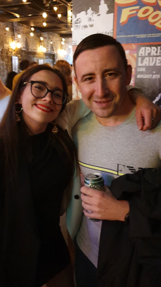 Met <a href="/thisiszuzu/">Zuzu</a> tonight great gig and thanks again for the posters