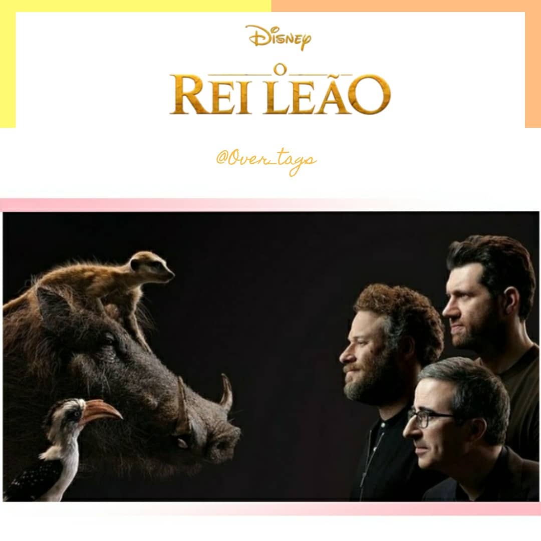 OverTags's tweet image. OMG!😱
Foram divulgadas essas fotos maravilhosas dos personagens de "O Rei Leão" e seus dubladores originais, e a arte está incrível! O REI LEÃO estreia no dia 18 de julho nos cinemas!🎬🦁💛
Confira mais em nosso instagram.