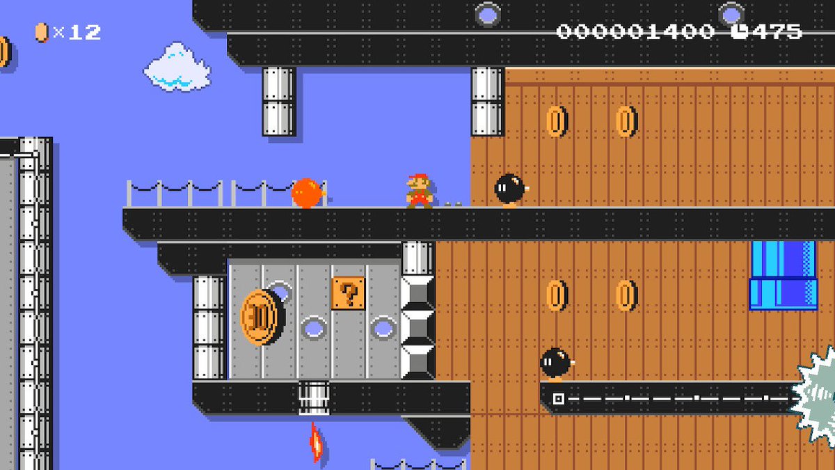 ATMLVE's tweet photo. #SuperMarioMaker2 #NintendoSwitch https://t.co/M8JArHPJ3S