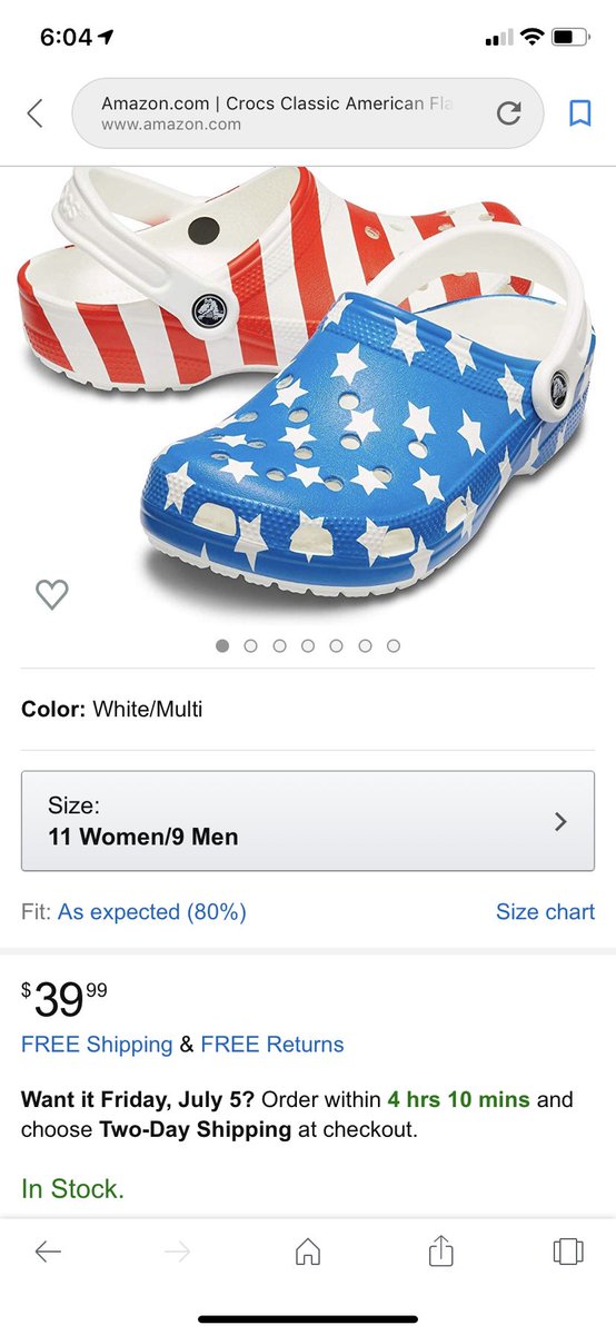 american flag crocs amazon