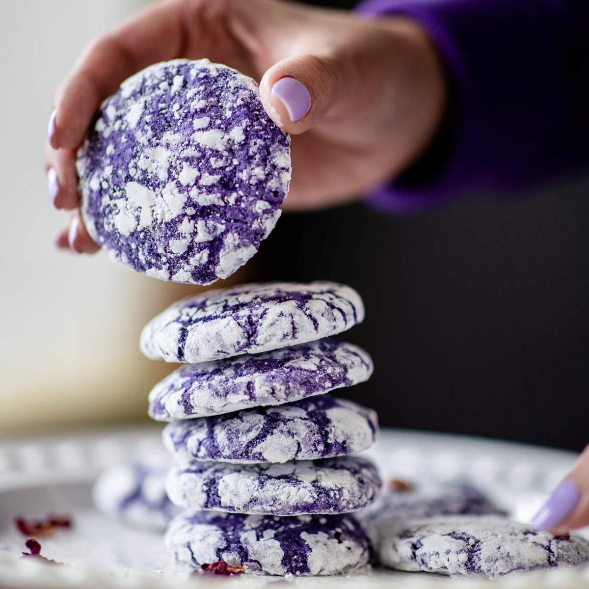 Get your hands on our #UbeCrinkleCookies this weekend at @philfestmississauga. 

Come by our booth on July 6 &amp; 7 at Celebration Square (@mcsevents). 
- July 6: 12PM-11PM
- July 7: 12PM - 7PM

#ffdesserts #ube #ubebae
