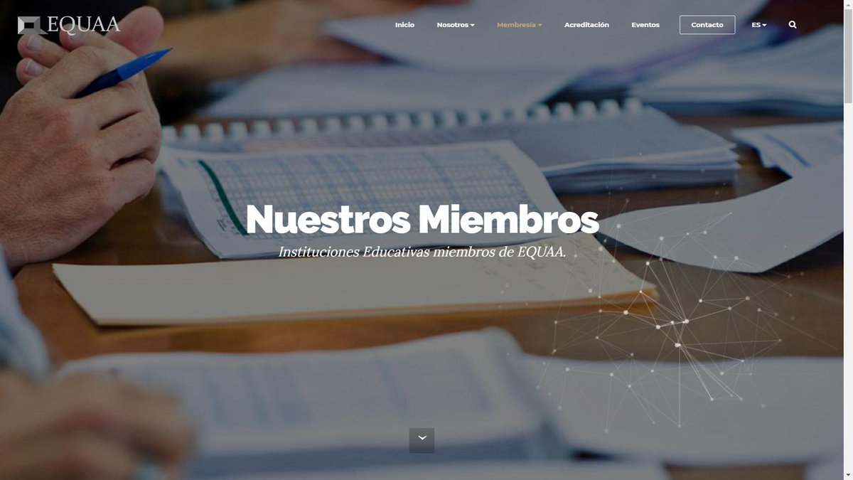 equaa_network's tweet photo. Conozca a nuestros miembros institucionales universitarios y forme parte de nuestra red y nuestro proceso de acreditación internacional | #education #quatility #accreditation | https://t.co/2VeLan1JXs https://t.co/Jof6JdsK4r