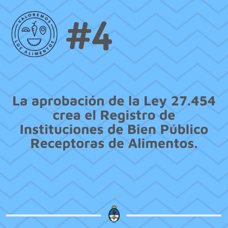 Desde @AgroindustriaAR trabajamos activamente para reducir la pérdida y desperdicio de alimentos.

<a href="/bassonaty/">Naty Basso</a> <a href="/MercedesMnimo/">Mercedes Nimo</a> <a href="/RedBdeA/">Bancos de Alimentos ARGENTINA</a> <a href="/FAOArgentina/">FAO ARGENTINA</a> #ValoremosLosAlimentos #PDA #LeyDonal #AlimentosArgentinos #SomosAgroindustria