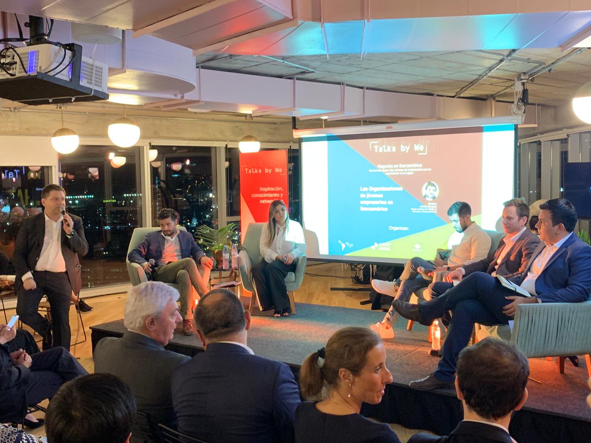 MoradaHall's tweet photo. Acompañando a @esteban_campero representando al @SEGIBdigital en #TalksByMe sobre Negocios en Iberoamerica #Emprendedores #MujeresEmprendedoras https://t.co/pwdtoEVJLV