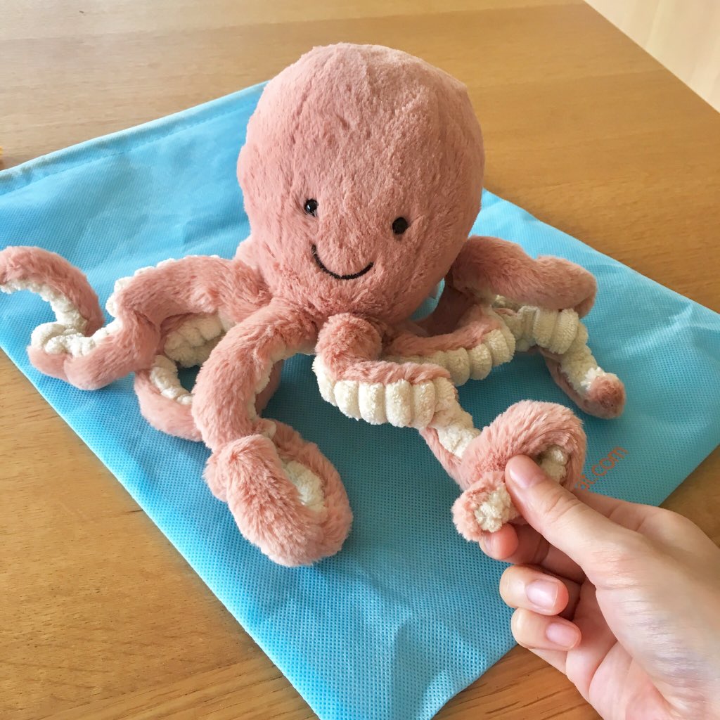 リバーシブルタイプ 新品 特大 ジェリーキャット タコ ぬいぐるみ