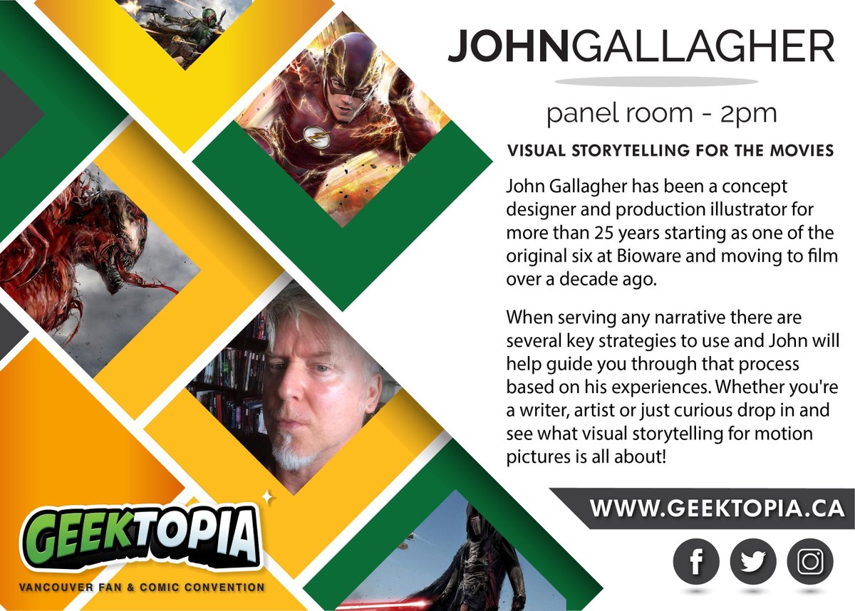 geektopiaonline's tweet photo. We're so excited for you to see @uncanny_knack at our event this Saturday! If you #geektopians are into the concepts behind movies, make sure to check out his panel at 2pm!
.
Get your #tickets to our event! https://t.co/yl3Q2mR0BL
.β
#VanExpo #Geektopia #AmandaTodd #GeeksforGood https://t.co/CmogLrQ5kc