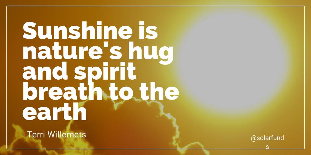 solar_funds's tweet photo. A sun hug is the feeling you get when the sun rays warm your entire body and refreshes your day... 🤗🌞
#sunhug #summer #SummerHEAT #Summer2019 https://t.co/sFA11aucml