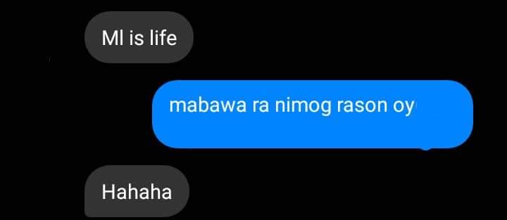 troygee15's tweet photo. So mao ni imong convo :((

Dili jud diay lalaki lang ang mag loko☹️ https://t.co/9epD0LsbfJ