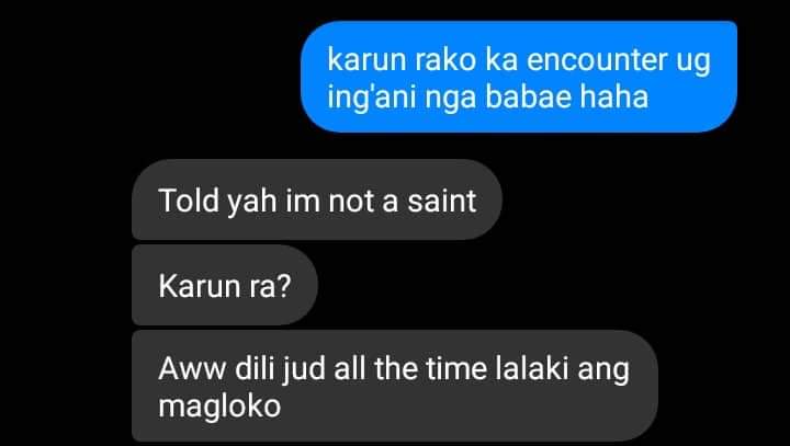 troygee15's tweet photo. So mao ni imong convo :((

Dili jud diay lalaki lang ang mag loko☹️ https://t.co/9epD0LsbfJ
