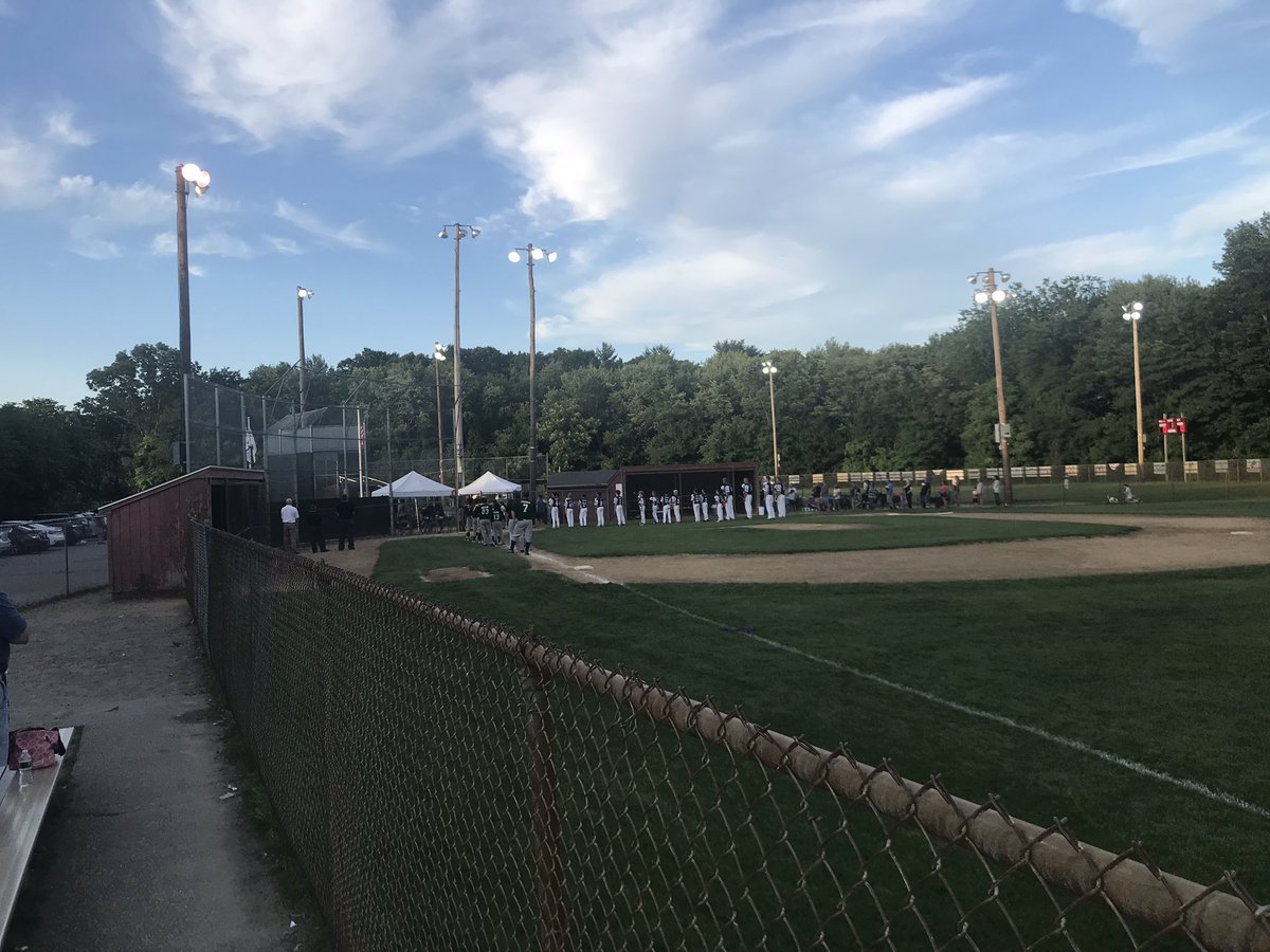 Set for baseball here in Chelmsford... Marshfield v Plymouth