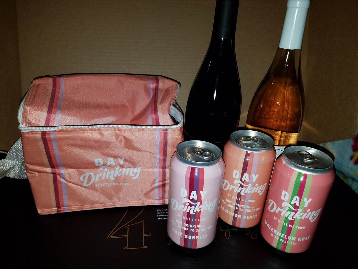 loriloriCM's tweet photo. @littlebigtown My daughter and I can't wait to try the Day Drinking Wine! Which flavor is your favorite? @KarenFairchild @JimiWestbrook @PhillipSweet @ohgussie #rosebubbles #southernpeach #watermelonrose #winespritzer
🍷❤ https://t.co/ovvaxfQmZj
