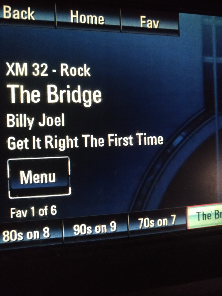 kevinscholla's tweet image. This is why SiriusXM is tremendous! @SIRIUSXM @billyjoel #GetItRightTheFirstTime #LoveThatSong
