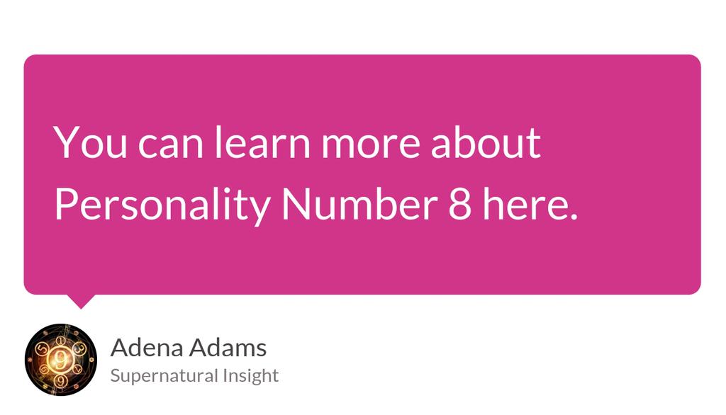 11numerology's tweet photo. Personality Number 8 – Driven to Success https://t.co/m3ZGAVgJ1K #Love #Spirituality #PersonalityNumber8 #Numerology https://t.co/JXjJIthrVh